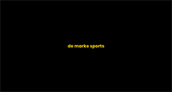 Desktop Screenshot of demarkesports.com